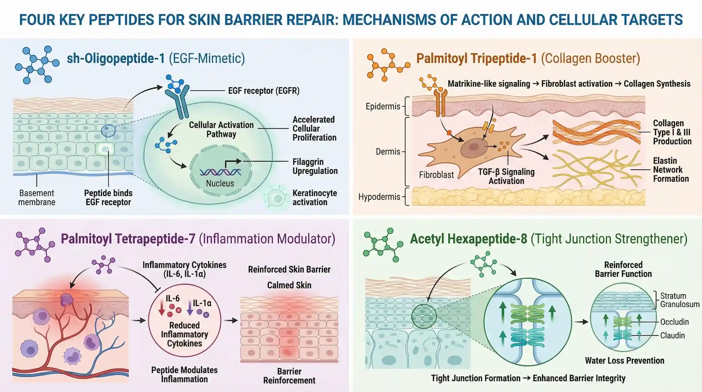 Peptides for Skin Barrier Repair: What the Science Says