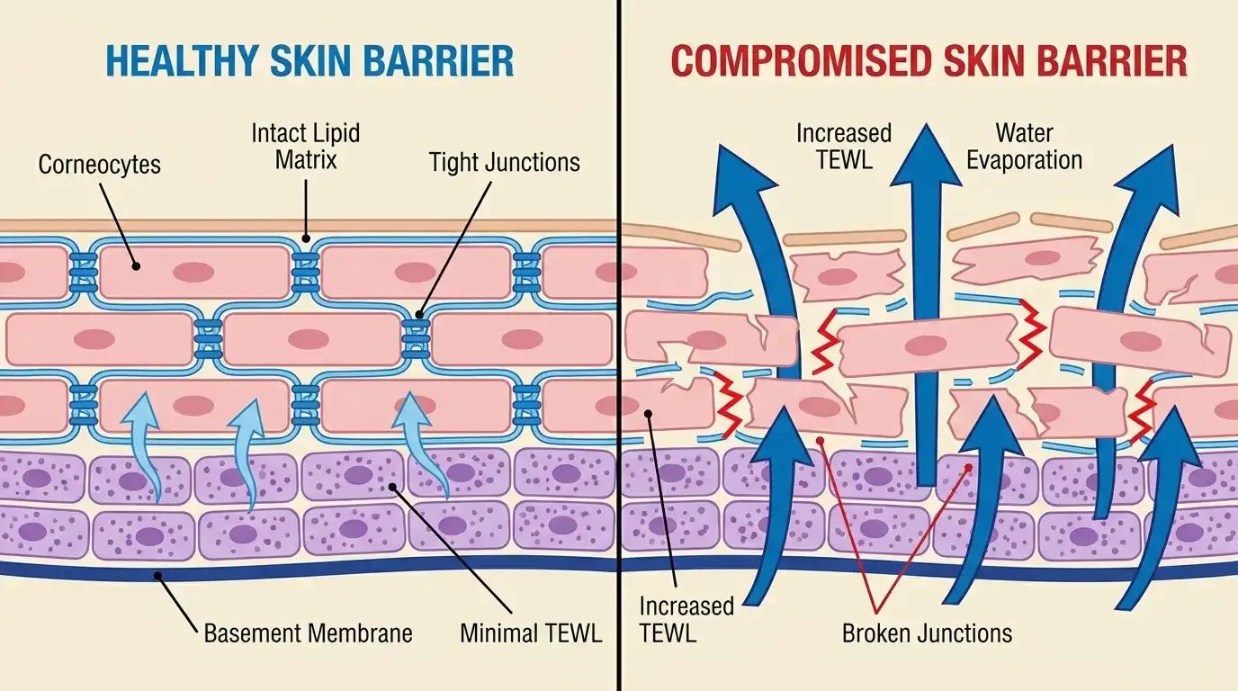 Why Does My Skin Feel Tight After a Procedure? Understanding Barrier Compromise